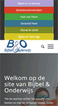 Mobile Screenshot of bijbelenonderwijs.nl